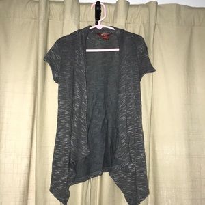 The closest thing I can call this is a gray gilet.